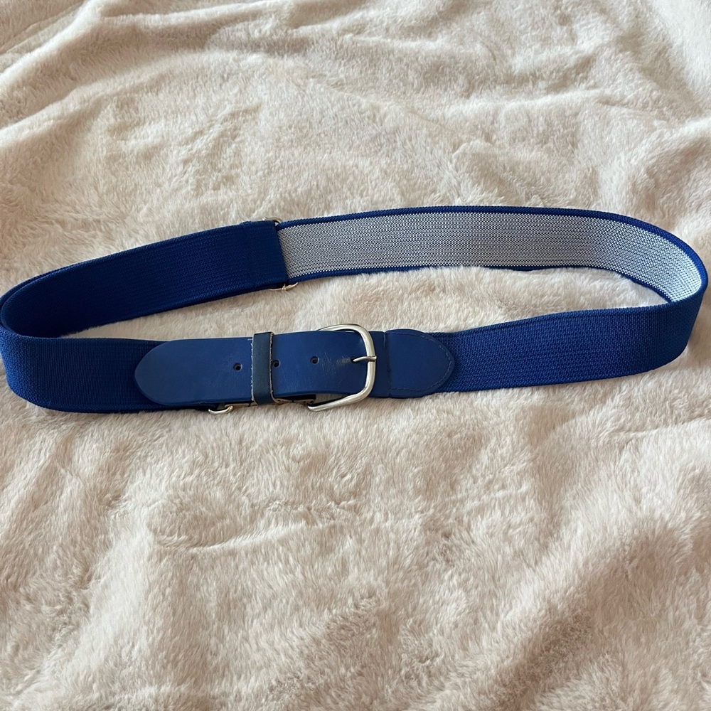 Blue Softball Belt
